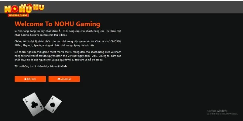 Hướng dẫn chi tiết đăng nhập Nohu90 cho điện thoại